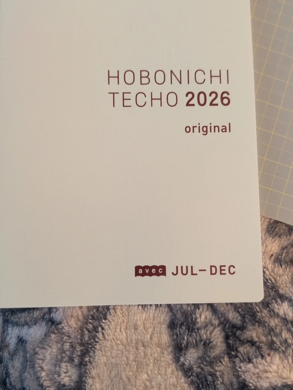Hobonichi Techo Avec 2026 Original Planner - Light Blue Japanese - Picture 2 of 7